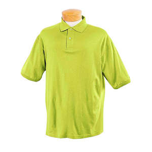 Jerzees Mens 50/50 SpotShield Jersey Polo - Dark/Color Green, Safety