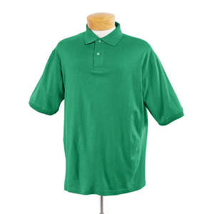 Jerzees Mens 50/50 SpotShield Jersey Polo - Dark/Color Green, Kelly