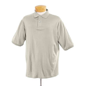 Jerzees Mens 50/50 SpotShield Jersey Polo - Dark/Color Putty