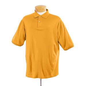 Jerzees Mens 50/50 SpotShield Jersey Polo - Dark/Color Gold