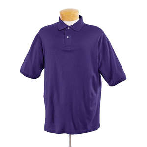 Jerzees Mens 50/50 SpotShield Jersey Polo - Dark/Color Purple, Deep