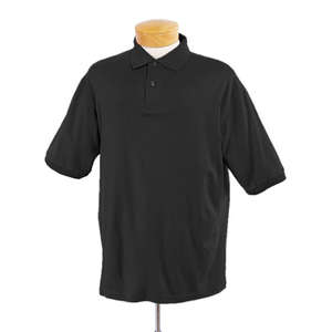 Jerzees Youth 50/50 SpotShield Jersey Polo - Dark/Color Black
