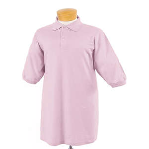 Jerzees Youth 50/50 SpotShield Jersey Polo - Dark/Color Pink