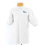 Custom Youth Golf & Polo Shirts - Jerzees Youth 50/50 SpotShield Jersey Polo - White/Neutral