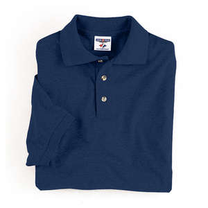 Jerzees 50/50 Sport Shirt - Dark/Color Blue, Navy