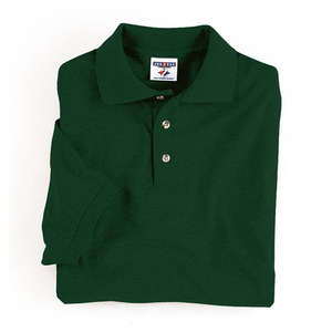 Jerzees 50/50 Sport Shirt - Dark/Color Green, Forest