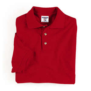 Jerzees 50/50 Sport Shirt - Dark/Color Red