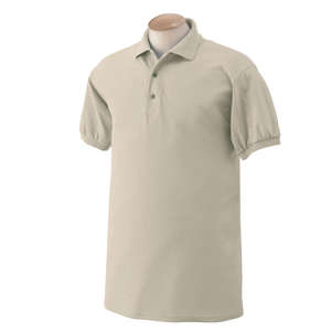 Gildan 50/50 Sport Shirt - Dark/Color Sand