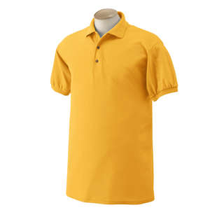 Gildan 50/50 Sport Shirt - Dark/Color Gold