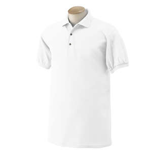 Gildan 50/50 Sport Shirt - White/Neutral White