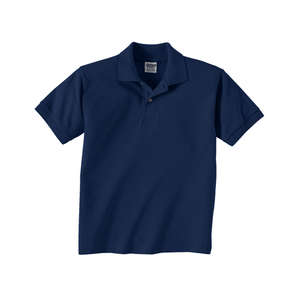 Gildan Youth 50/50 Sport Shirt - Dark/Color Blue, Navy