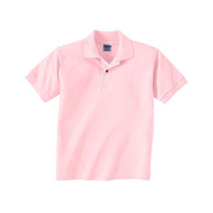 Gildan Youth 50/50 Sport Shirt - Dark/Color Pink, Light