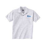 Customized Youth Golf & Polo Shirts - Gildan Youth 50/50 Sport Shirt - Light/Heather