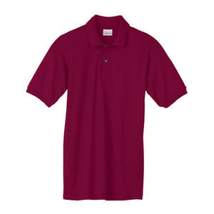 Anvil 50/50 Sport Shirt - Dark/Color Maroon