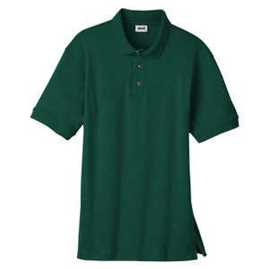 Anvil 50/50 Stain Release Short Sleeve Sport Shirt - Dark/Color Green, Forest