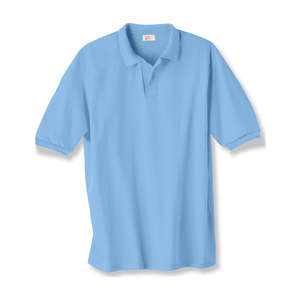 Hanes 50/50 Sport Shirt - Dark/Color Blue, Light