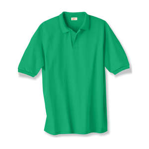 Hanes 50/50 Sport Shirt - Dark/Color Green, Kelly
