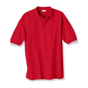 Hanes 50/50 Sport Shirt - Dark/Color Red, Deep