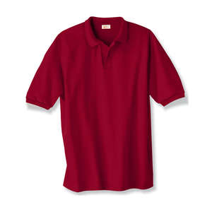 Hanes 50/50 Sport Shirt - Dark/Color Red, Cardinal