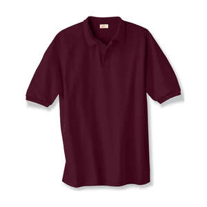 Hanes 50/50 Sport Shirt - Dark/Color Maroon