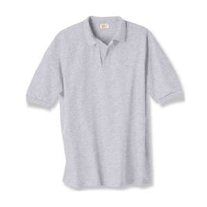 Hanes 50/50 Sport Shirt - Light/Heather Gray, Ash