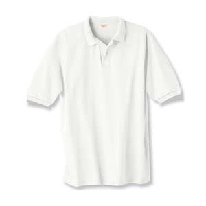 Hanes 50/50 Sport Shirt - White/Neutral White