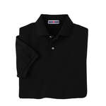 Imprinted Apparel - Jerzees 50/50 Pique Sport Shirt - Dark/Color