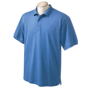 Chestnut Hill Mens Pima Cotton Polo - Dark/All Blue, Atlantic