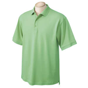 Chestnut Hill Mens Pima Cotton Polo - Dark/All Green, Grass