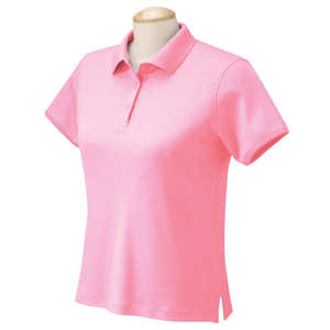 Chestnut Hill Womens Pima Cotton Polo - Dark/All Pink, Fresh