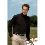 Custom Mocks & Turtlenecks - Chestnut Hill Unisex Pima Cotton Mock Neck - Dark/All