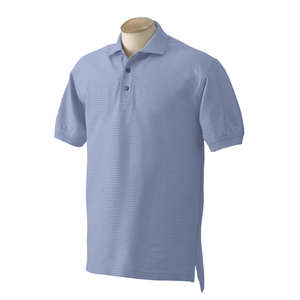 Izod Double-Mercerized Satin Tonal Sport Shirt - Dark/All Blue, Sky