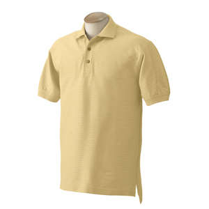 Izod Double-Mercerized Satin Tonal Sport Shirt - Dark/All Yellow, Creamy