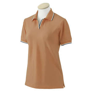 Izod Womens Two-Color Tipped Polo - Dark/All Orange, Tangerine/White, Off/Blue, Navy