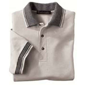 Jerzees Cool Knit Sport Shirt - Dark/All Putty/Black