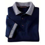 Imprinted Golf & Polo Shirts - Jerzees Cool Knit Sport Shirt - Dark/All
