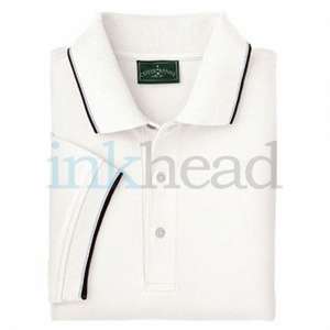 Outer Banks Mens Active Pinpoint Pique Sport Shirt - Dark/All
