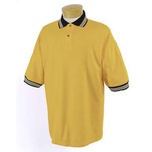 Jerzees Racing Sport Shirt - Dark/All Gold