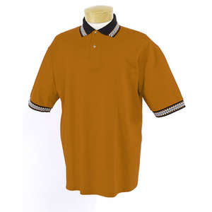Jerzees Racing Sport Shirt - Dark/All Orange, Burnt