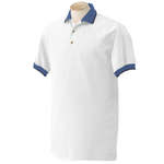 Promotional Mens Golf & Polo Shirts - Gildan Fashion Wide Stripe Pique Sport Shirt - Dark/All