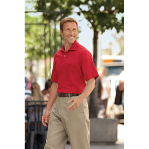 Jerzees 50/50 Sport Shirt with Pocket - Dark/Color