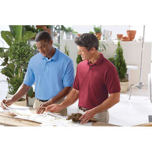 Hanes 50/50 Sport Shirt With Pocket - Dark/Color
