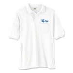 Custom Promotional Products - Hanes 50/50 Sport Shirt With Pocket - White/Neutral