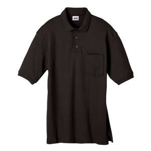 Anvil 50/50 Stain Release Sport Shirt With Pocket - Dark/Color Black