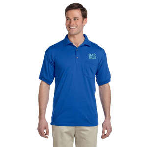 Custom Promotional Gildan 50/50 Sport Shirt With Pocket - Dark/Color