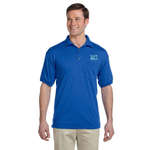 Personalized Mens Golf & Polo Shirts - Gildan 50/50 Sport Shirt With Pocket - Dark/Color