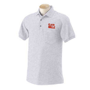 Custom Promotional Gildan 50/50 Sport Shirt With Pocket - Light/Heather