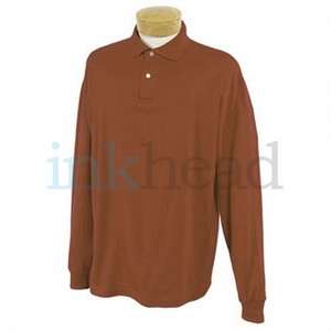Jerzees Long Sleeve Jersey Sport Shirt - Dark/Color Red