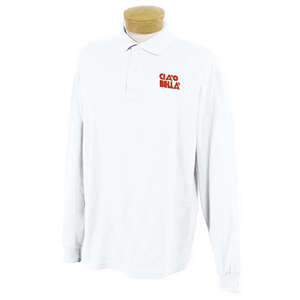 Custom Promotional Jerzees Long Sleeve Jersey Sport Shirt - White/Neutral