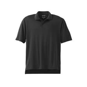 Adidas Mens ClimaCool Textured Polo - Dark/All Black